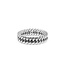 Buddha to Buddha Exklusives Chain XS Ring Silber aus 925er Sterlingsilber – Gratis Gravur