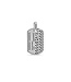 Buddha to Buddha Exclusieve Chain Army Tag Hanger Zilver van 925 Sterling Zilver – Gratis Gravure