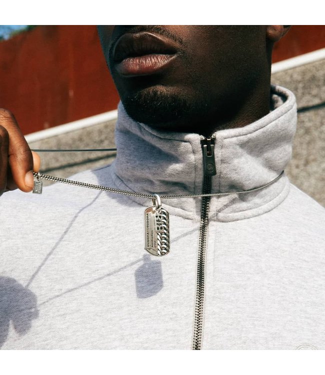 Buddha to Buddha Buddha to Buddha Gliederkette Army Tag Anhänger Silber