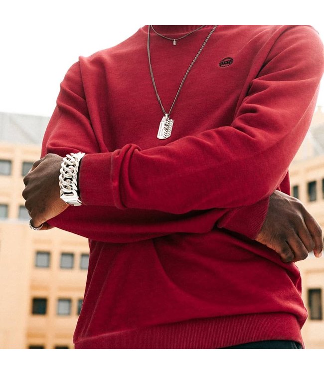 Buddha to Buddha Schakel Army Tag Hanger Zilver