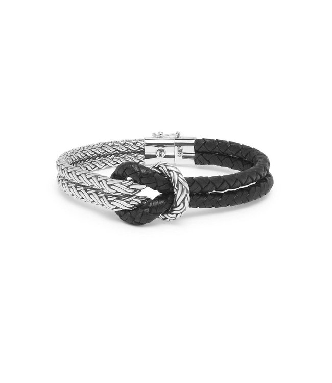 Buy AyA Fashion Silver Oxidised German Silver Buddha Bracelet for Women at  Amazonin