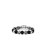 Armband Spirit Bead Mix Grijs Picasso Jaspis | Juwelier De Va