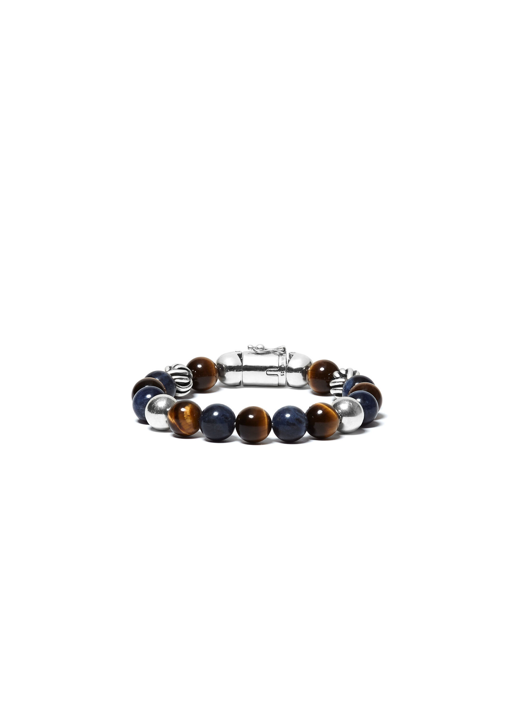 Buddha to Buddha Buddha to Buddha Armband Spirit Bead Mix Sodaliet Tijgeroog