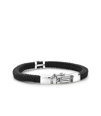 Buddha to Buddha Denise Cord Armband Schwarz