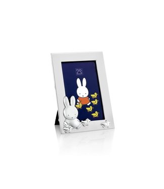 Zilverstad Fotorahmen Miffy mit Enten 6x9 cm, versilbert