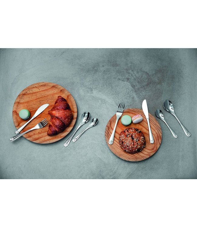 Zilverstad Children's crockery Sea creatures, 4 pieces, stainless steel