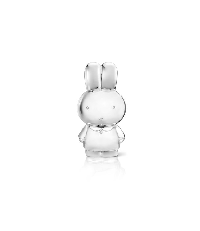 Zilverstad Miffy Money Box Silver Color 15cm