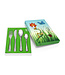 Zilverstad Children cutlery Friends of Nature - 4 pieces - stainless steel - free engraving