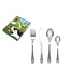 Zilverstad Children cutlery Farmyard animals - 4 pieces - stainless steel - free engraving