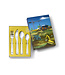 Zilverstad Children cutlery Construction vehicles - 4 pieces - Stainless steel - Free engraving