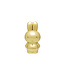 Zilverstad Money box miffy, gold colour15x7,5x7cm