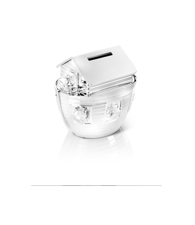 Zilverstad Noah's Ark Money Box Silver Color