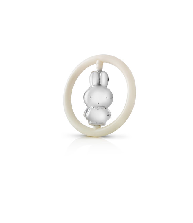 Zilverstad Rassel Miffy - Versilbert - Kostenlose Gravur