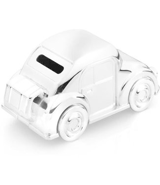 Zilverstad Money box Car silver color- Free engraving