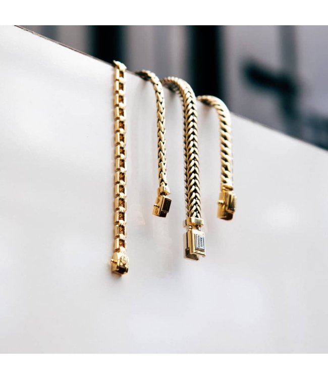 Buddha to Buddha Buddha to Buddha Barbara XS Bracelet Silver/Gold 14kt YG