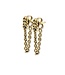 Buddha to Buddha Buddha to Buddha Davina Gold Earrings 14kt YG