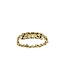 Buddha to Buddha Exclusieve Davina goud Ring 14kt Geelgoud van 925 Sterling Zilver – Gratis Gravure
