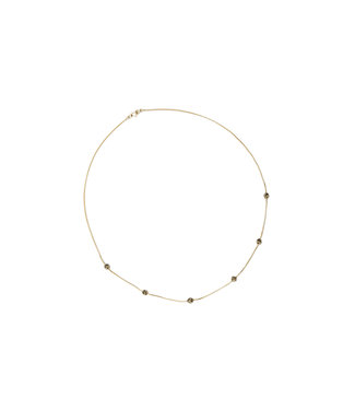Refined Katja Goud Ketting YG 14kt