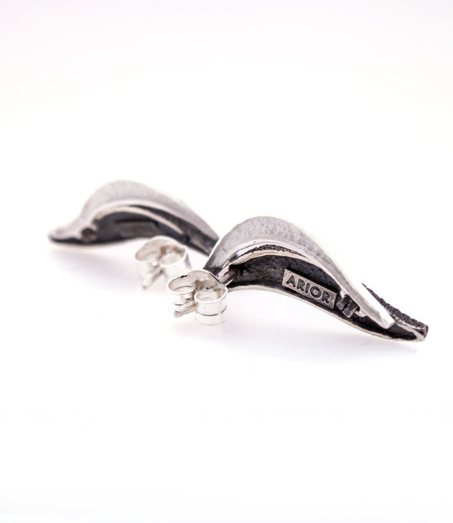 Arior Barcelona Brisa oorbel - Geoxideerd getint