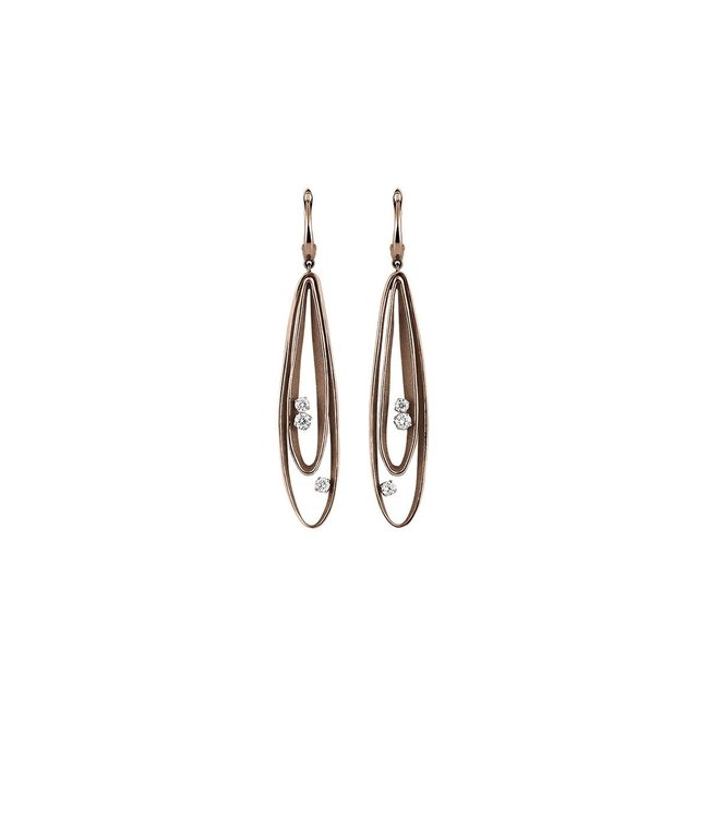 Annamaria Cammilli Velaa Series Earrings, 18Kt Dia ct. 0.38
