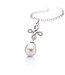 Hanger "Pique Dame" met parel in zilver