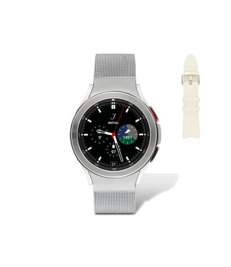 Samsung Galaxy Watch 4 Classic Smartwatch Silver Milanees 42mm SA.R880SM