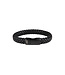 AZE Jewels Leather Bracelet Iron Jack Black-on-Black