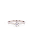 Bloch & Co Witgouden ring 750 met diamant 0,15