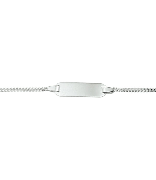 Gravurarmband Silber Gourmet Platte 5,0 mm