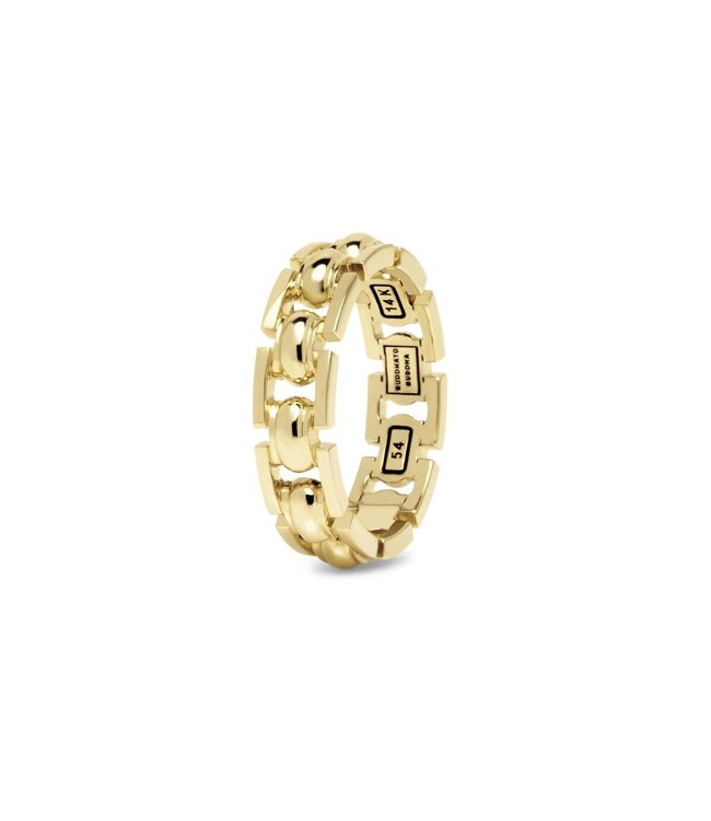 Buddha to Buddha Buddha to Buddha Batul Gold Ring 14kt YG