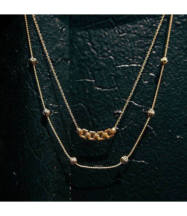 Buddha to Buddha Buddha to Buddha Refined Katja Gold Kette YG 14kt