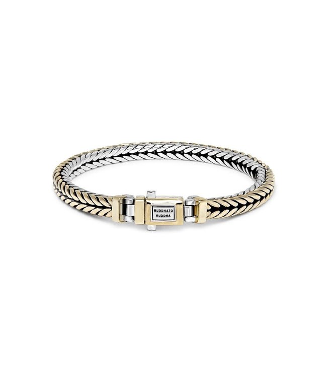 Buddha to Buddha Buddha to Buddha Barbara XS Armband Silber/Gold 14kt YG