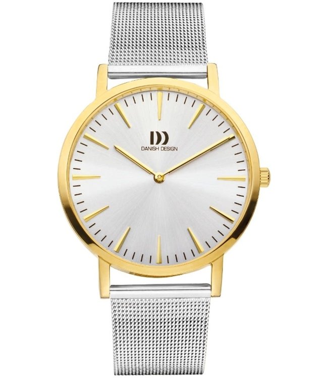 Danish Design London Silver Two-Tone Large Mesh - IQ65Q1235