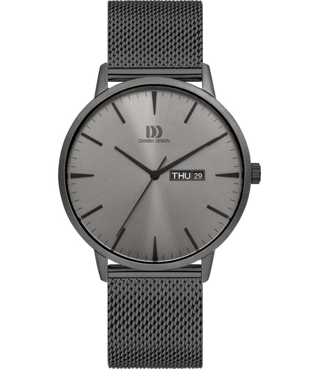 Danish Design Akilia Day/Date All Grey Mesh