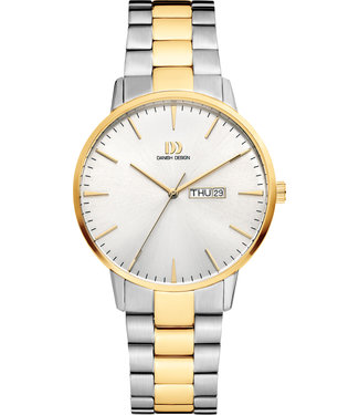 Danish Design Akilia Day/Date Two Tone Link - IQ95Q1267