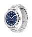 Tommy Hilfiger Horloge Heren Staal Zilverkleurig Schakelband 46mm TH1792024