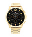 Tommy Hilfiger Men's Watch Steel Gold-tone Link Strap 50mm TH1710511