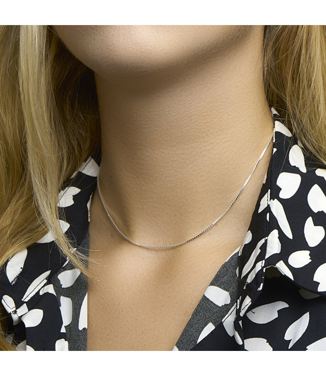 Zilver collier venetiaans