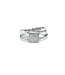 Engi Collections Witgouden ring met diamant 0.25ct W/SI maat 58