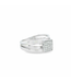 Engi Collections Witgouden ring met diamant 0.25ct W/SI maat 58
