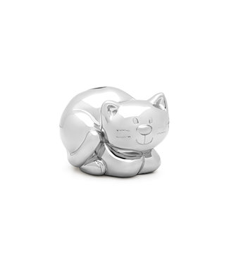 Zilverstad Money box - Cat - Free engraving