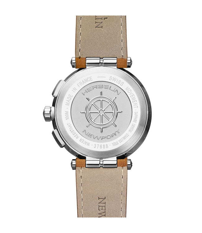 Herbelin Herrenuhr Newport 43 mm 37688/42GON