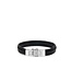 Armband Edwin Small Leer Zwart