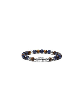 Spirit Bead Mini Mix Bracelet Sodalite Tiger's Eye