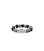 Armband Spirit Bead Mix Grijs Picasso Jaspis | Juwelier De Va