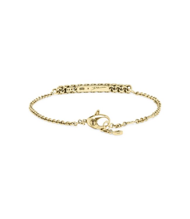 Buddha to Buddha Buddha to Buddha Davina Gold Armband 14kt YG