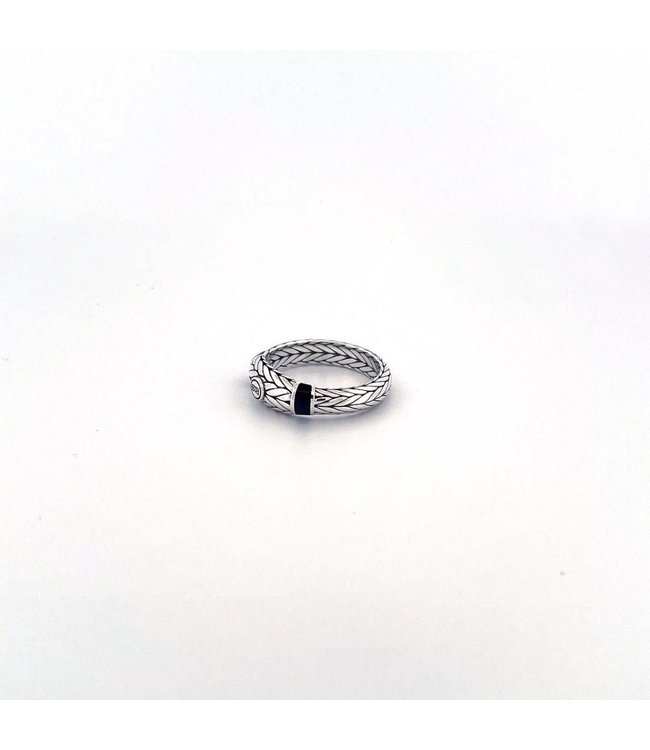 Buddha to Buddha Buddha to Buddha Ellen Stone Ring Silber Tigereye Navy
