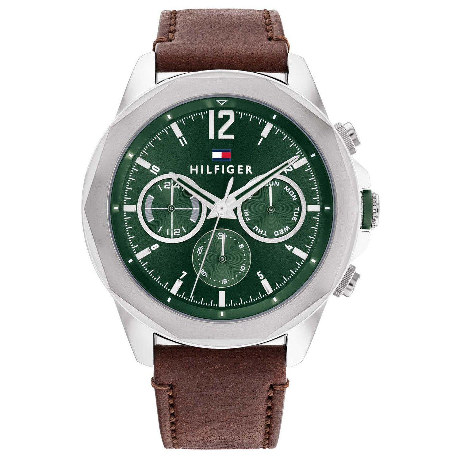 Tommy Hilfiger TH1792064 Horloge Heren Bruin 46mm Juwelier de Vaal