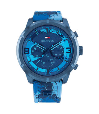 Tommy Hilfiger Horloge Heren Blauw 50mm TH1792073