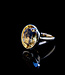W. de Vaal Beautiful 14 crt Yellow Gold Ring with Citrine 13.7ct Size 18 from Our Own Atelier